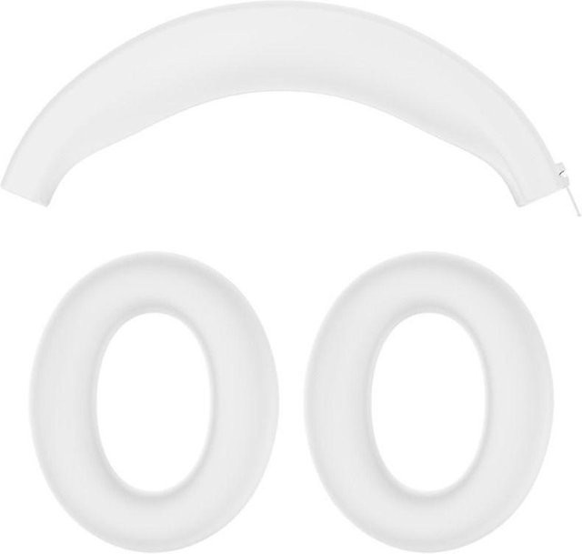 Ersatz Schutzhülle aus Silikon für Anker Soundcore Life Q20i Stirnband in Weiß - Bild 1