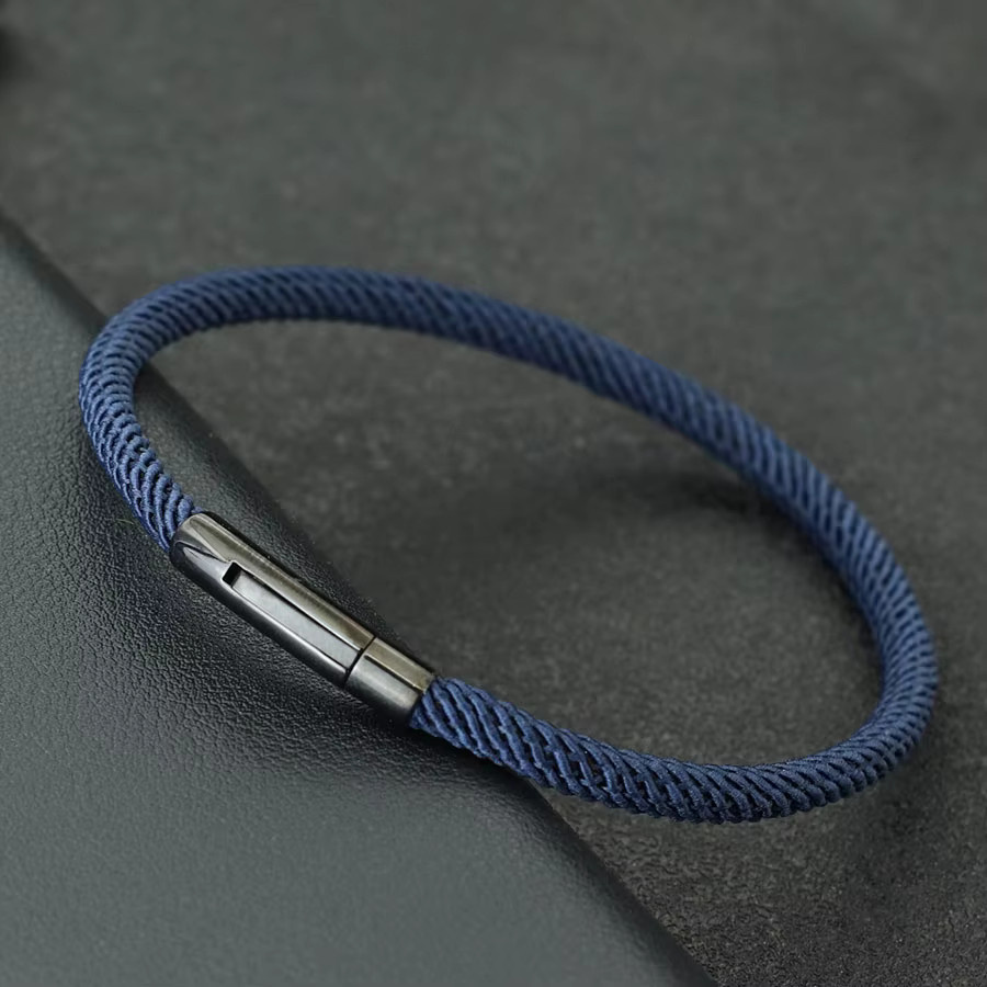 Noter Fashion Herren-Kordelarmband, Edelstahl, Herren - Bild 2