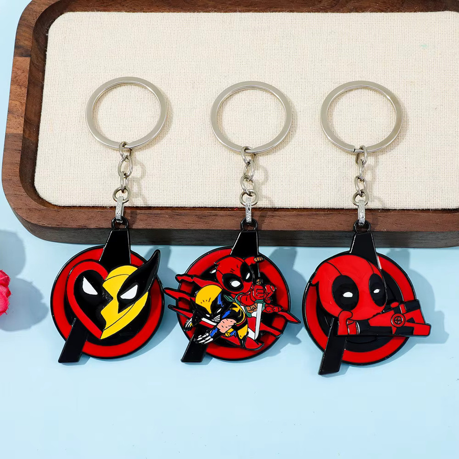 Bandai Schlüsselanhänger Deadpool, Metall, Emaille, Unisex - Bild 2