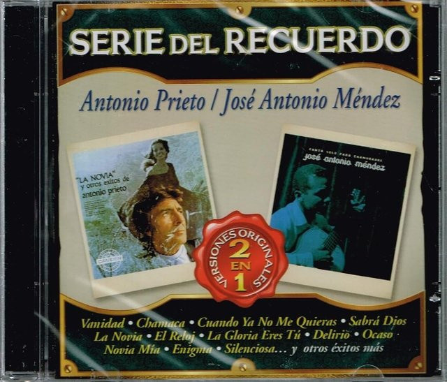 Serie Del Recuerdo von Antonio Prieto, Jose Antonio Mendez, CD - Bild 1