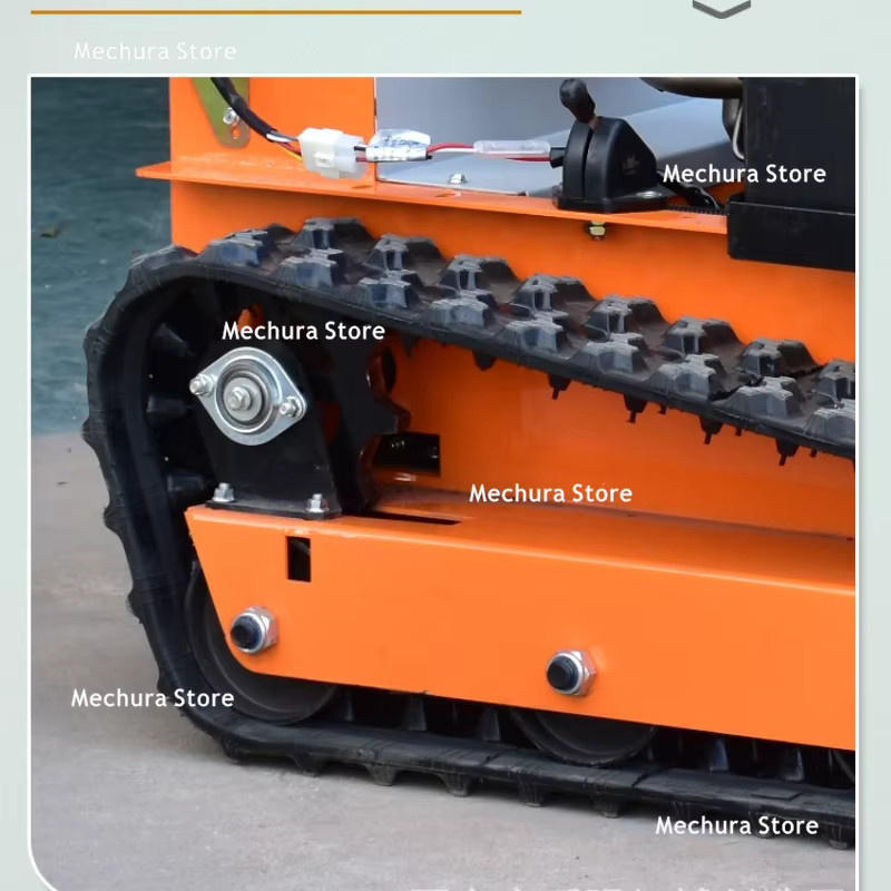Tosaerba JT Raupen-Diesel-Rasenmäher mit Fernbedienung, wassergekühlter Hacker mit bürstenlosem Motor in Orange - Bild 2
