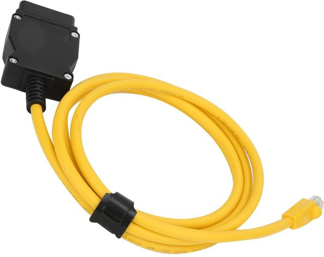 Koogeelife Multifunktionales OBD Diagnosekabel Codierungsstecker für F-Serie, Schwarz und Gelb - Bild 1