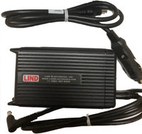 Zebra KFZ-Netzteil 450141 Power Adapter DC 12-32V auf 20V für L10 R12 Serie in Schwarz mit Barrel Plug - Bild 1