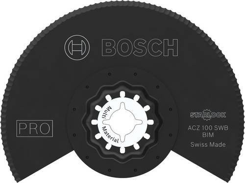 Bosch PRO ACZ 100 SWB Bi-Metall Sägeblatt für Multifunktionswerkzeuge, Schwarz, Breite: 100 mm - Bild 1