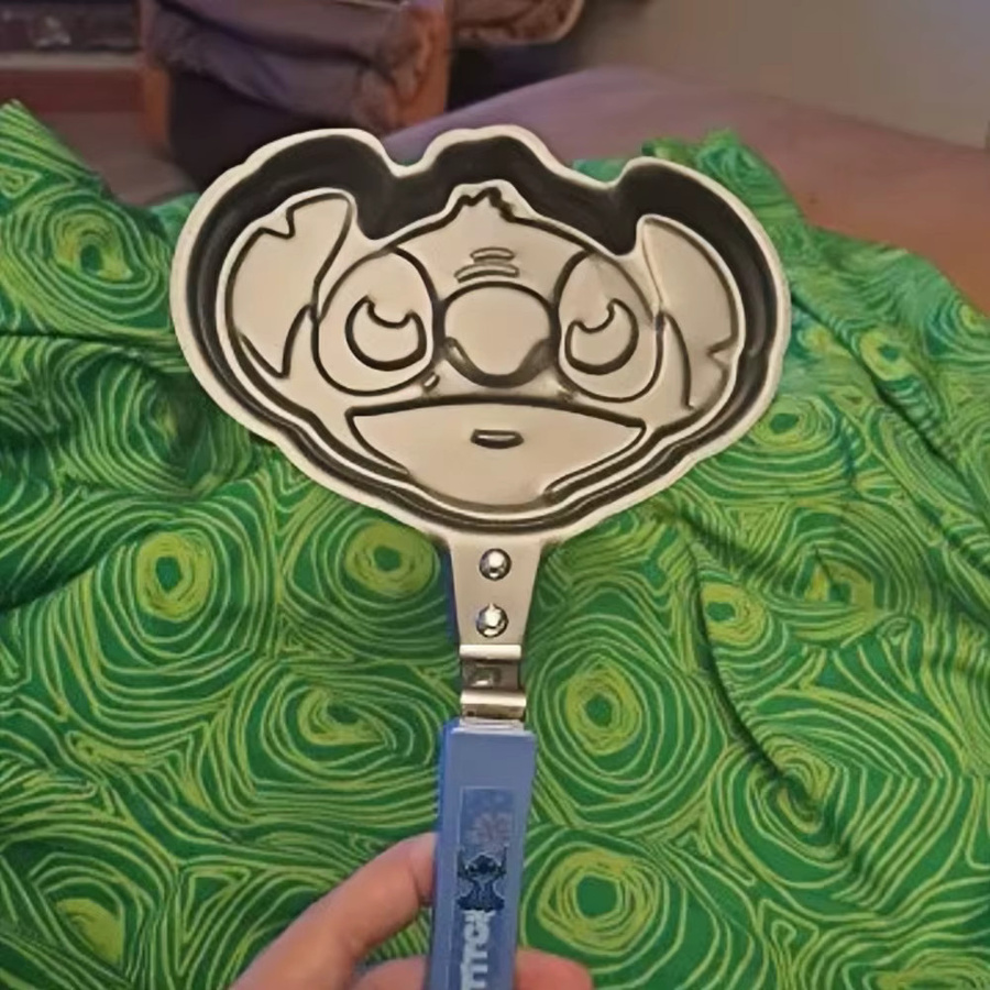 Disney Anime Stitch und Mickey Mouse Bratpfanne mit Antihaftbeschichtung aus Keramik für Kinder und Frühstück - Bild 4