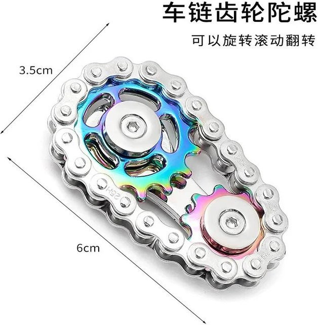 SMHXIANGQIANJIN Fidget Spinner, Metall, Antistress Spielzeug - Bild 1