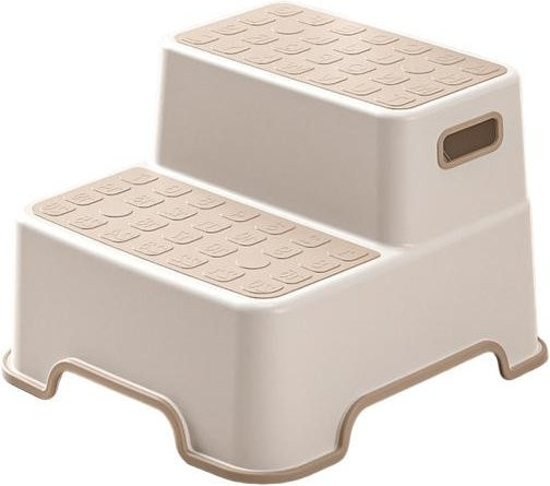 Zhichuangyou Toilettenhocker Multifunktional Verstellbar in Beige - Bild 1