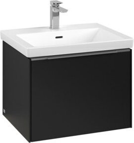 Villeroy & Boch Waschtischunterschrank Subway 3.0 in Blau und Weiß, Wandmontage mit integrierter LED-Beleuchtung und Schubladen, B/T/H: 57,2 x 42,9 x 47,8 cm - Bild 1