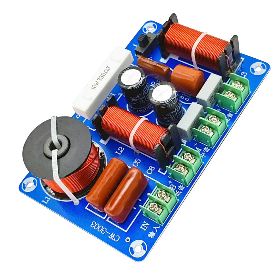VODOOL 250W HiFi Audio Frequenzweiche 3-Wege Filterplatine für DIY Heim-Audiosysteme - Bild 6