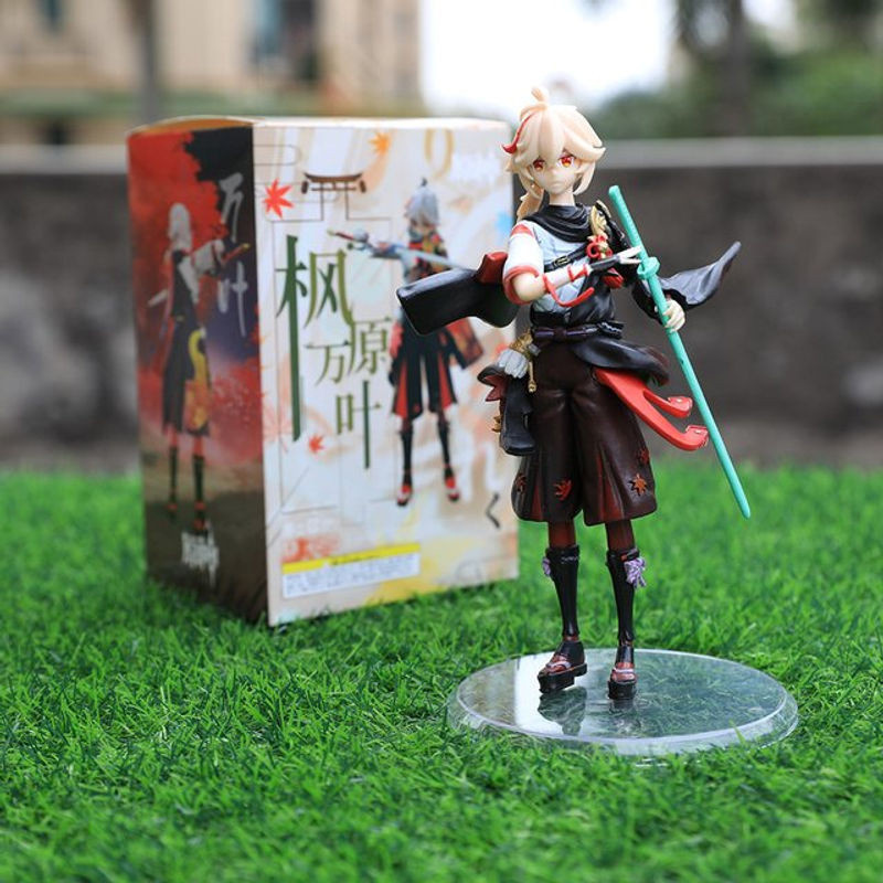 Bandai Genshin Impact Kaedehara Kazuha Anime Figur als Sammler Modell Dekoration in Mehrfarbig - Bild 1
