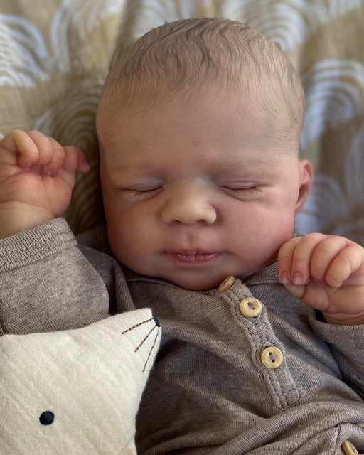 NPK Pascale Neugeborenen-Ganzkörper-Reborn-Puppe, 19 Zoll - Bild 1