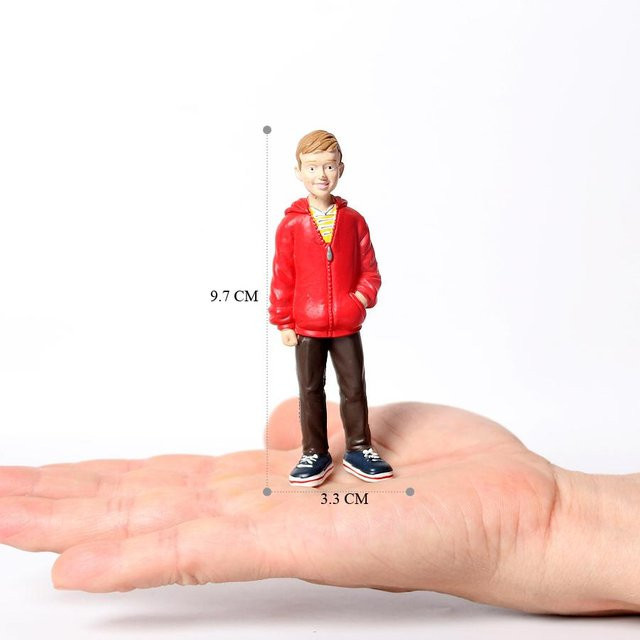 Menschen Miniaturfiguren, Actionfigur, Feuerwehr, Polizei, ab 14 Jahre - Bild 1