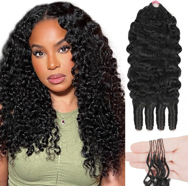 Abijale Haarverlängerung, 30 Zoll, 100% Echthaar, Kinky Curly - Bild 1