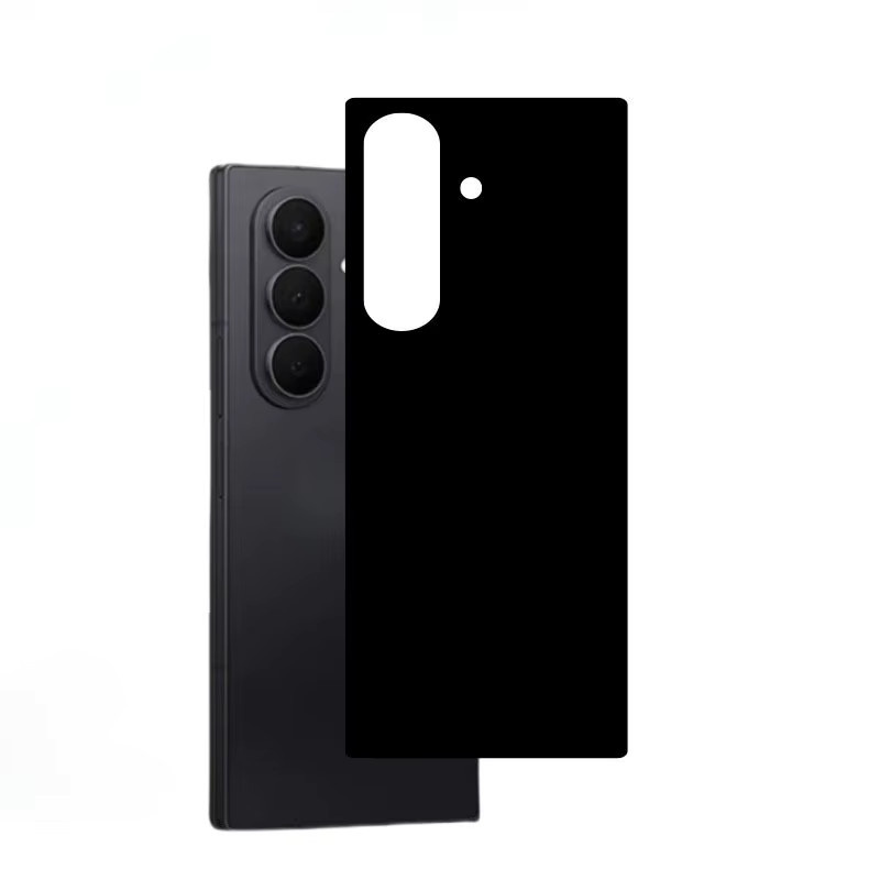 Samsung Displayschutzfolie aus 9H gehärtetem Glas für Galaxy Z Fold 7 6 5 4 3 Ultra in Schwarz mit voller Abdeckung - Bild 2