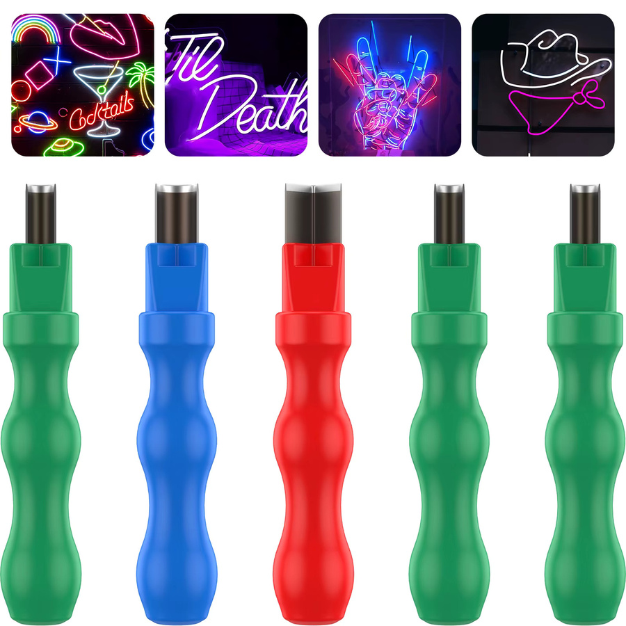 Hands DIY Split LED Neon Streifen Schneidewerkzeug mit Rechtswinkel-Bogenmesser für weiche Gummistreifen und Holzbearbeitung - Bild 5