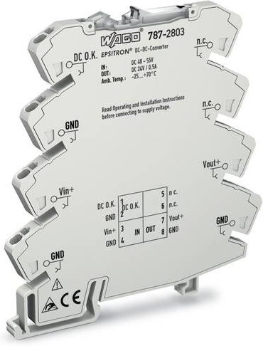 WAGO 787-2803 DC/DC-Wandler in Weiß - Bild 1