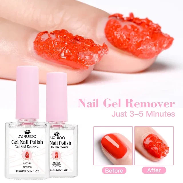 MSRUIOO Magic Fast Nail Gel Remover, 15 ml - Bild 1