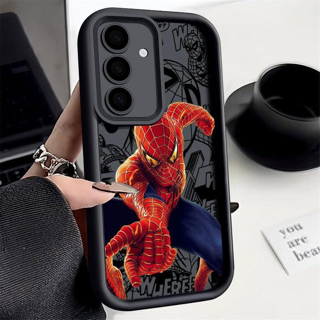 Marvel Spider Man Schutzhülle für Samsung Galaxy S26 Ultra S25 S24 S23 S22 S21 S20 Plus FE in Multicolour - Bild 1