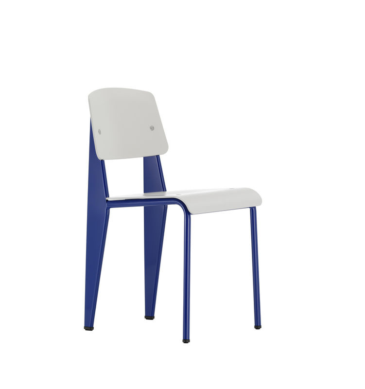 Vitra Standard Sp Stuhl in Blau mit ASA-Kunststoff und Metall in matt - Bild 2