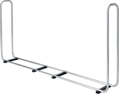 Wolfcraft Stapelhilfe für Holzscheite von 25 bis 50 cm, silberfarben - Bild 1