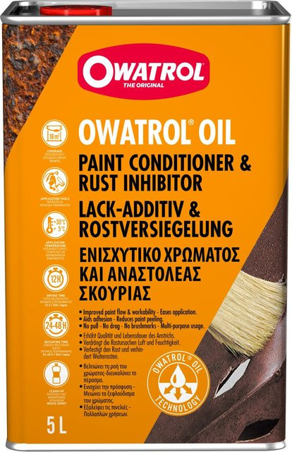 Owatrol Oil Rostschutz Öl als transparente Grundierung für Metall und Kfz, 300 ml - Bild 1