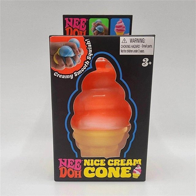 Needoh Nice Cream Waffel, Sensorisches Fidget Spielzeug - Bild 1