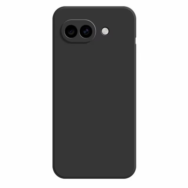 Stoßfeste Schutzhülle aus flüssigem Silikon für Google Pixel 10A, 9A und 8A in Schwarz - Bild 2