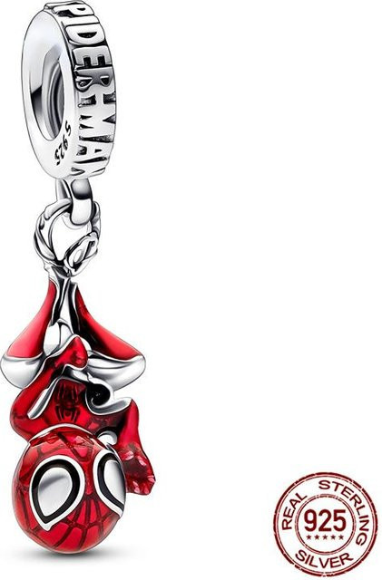 Mickey Minnie Marvel Iron Man Anhänger, Silber, Kupfer, Damen - Bild 1