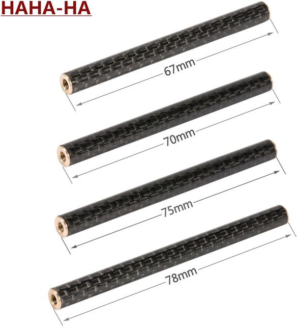 MALOM RC Carbonfaser-Chassisstreben, 1:10, 1-teiliges Set - Bild 1