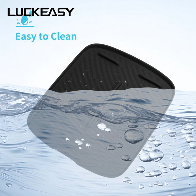 LUCKEASY Anti-Schmutz-Pad für Leapmotor B10 2025 2026 mit kabelloser Ladefunktion und Anti-Rutsch-Matte aus Silikon, Schwarz - Bild 1