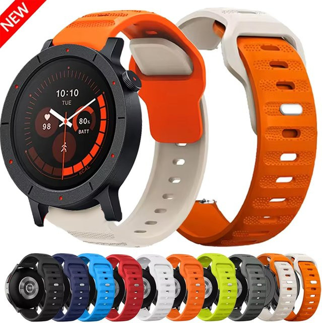 CMF Uhrenarmband Silikon, Schwarz, Unisex - Bild 1