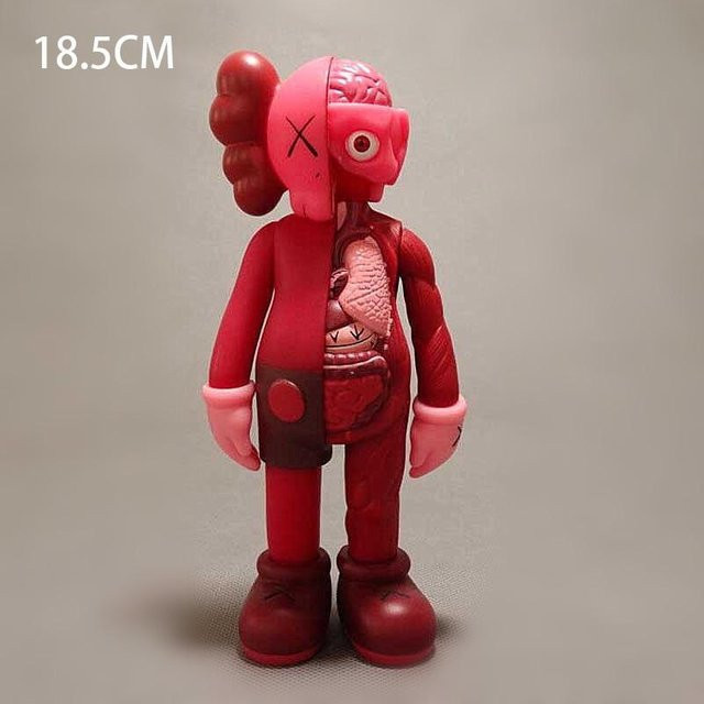 DewBloom Kaws Companion Flayed Open Dissected Bff 8, Spielzeugpuppe, Rot, ab 3 Jahren - Bild 1