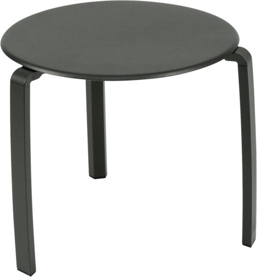 Fermob Alize Niedriger Tisch aus Metall in Grün und Schwarz für Garten, Terrasse und Balkon - Bild 1
