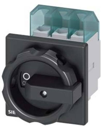 Siemens Lasttrennschalter 3polig Schwarz 32 A 690 V/AC 16 mm² 3LD22030TK51 - Bild 1