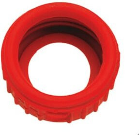 Rothenberger Gummi-Schutzkappe für Acetylen-Druckminderer in Gelb und Rot - Bild 1