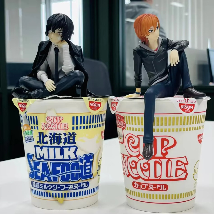 Bandai Bungo Stray Dogs Dazai Osamu Nakahara Chuuya, Actionfiguren, Kunststoff - Bild 3