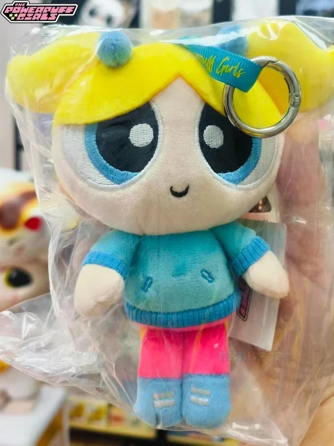 HUGKIS Sport Series Powerpuff Girls Plüsch-Schlüsselanhänger, 15 cm - Bild 5