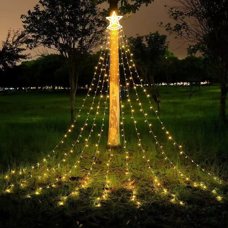 Lyfs Solar LED Lichterkette mit Sternen in Warmweiß für Outdoor und Weihnachtsbaum - Bild 4
