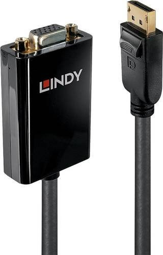 Lindy DisplayPort auf VGA Adapterkabel Schwarz 0,15 m - Bild 2