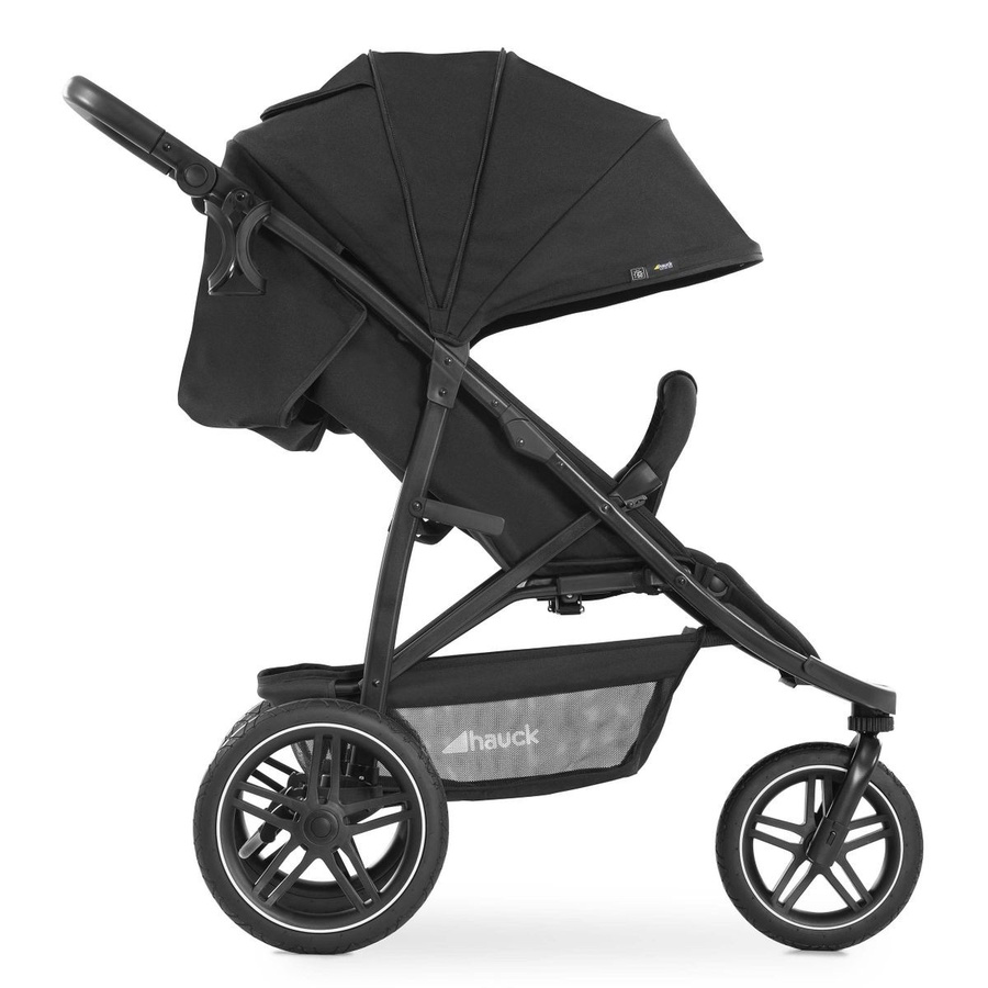 Hauck Buggy Rapid 3R Allround Kinderwagen mit Schwenkrädern in Schwarz bis 25 kg - Bild 3