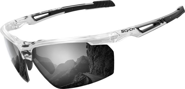 Scvcn Sportsonnenbrille, Unisex, Vollrand, Kunststoff, polarisiert - Bild 1