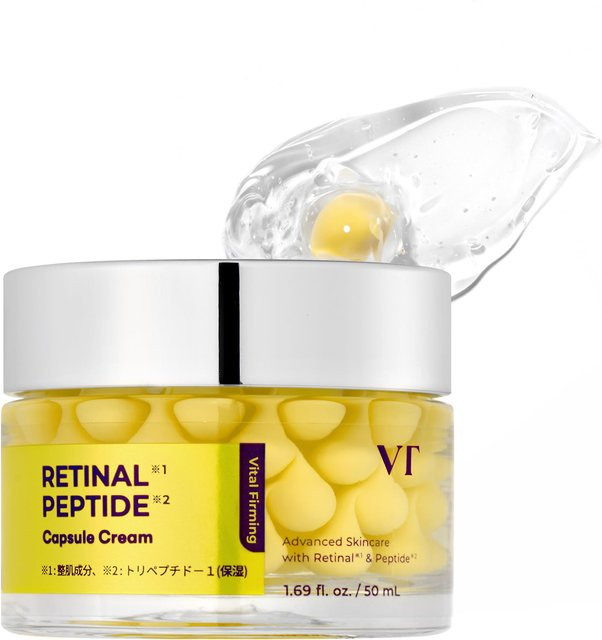VTCOSMETICS Retinal Peptid Kapsel Gesichtscreme, Retinol, Peptide, Unisex - Bild 1