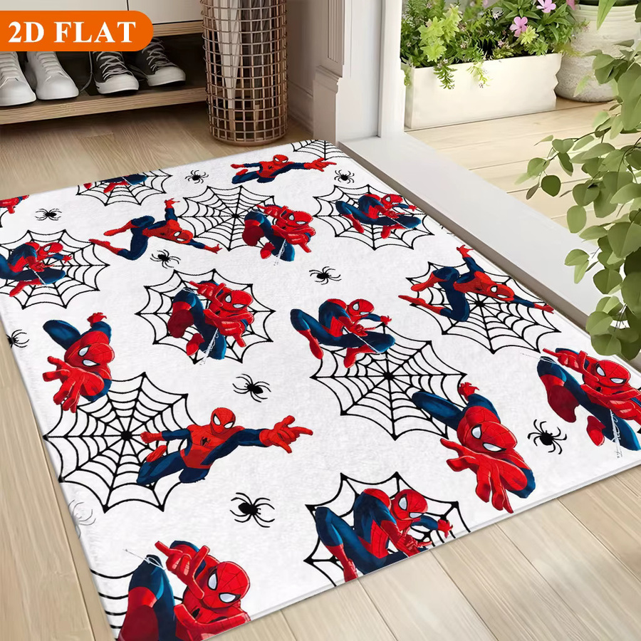 Rutschfeste Spiderman Badematte von BEAST KINGDOM aus Polyester, rechteckig, Mehrfarbig, B/T: 60 x 40 cm - Bild 2