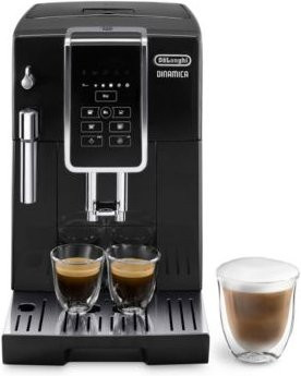 DeLonghi Dinamica ECAM 350.15.B Kaffeevollautomat Schwarz mit Milchaufschäumer und Heißwasserfunktion - Bild 3