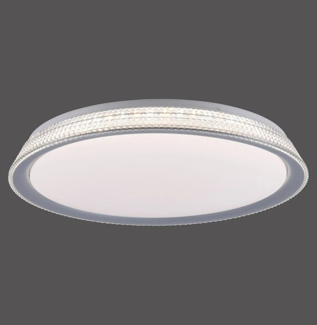 Just Light LED-Deckenleuchte Kari in Silber, Durchmesser: 51 cm - Bild 1