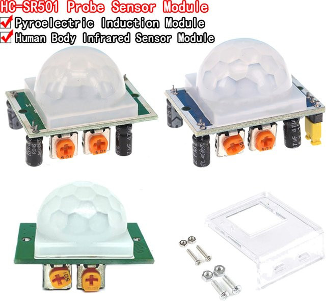 Si Tai&SH HC-SR501 PIR Infrarot-Bewegungssensor Modul für Arduino und Raspberry Pi Kits - Bild 1