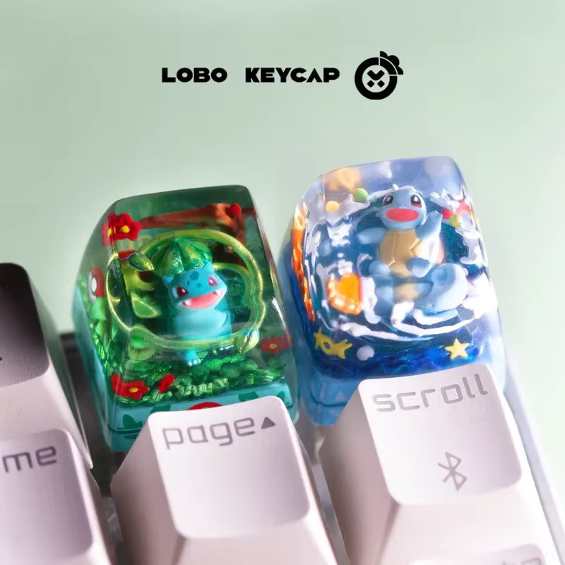 TAKARA TOMY Pokemon Anime Harz Tastenkappe für mechanische Tastaturen, Personalisierte Esc Tastenkappe als Geschenk - Bild 2