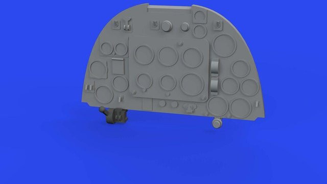 Eduard Spitfire Mk.Ia, Modellfahrzeug, 1:32, Grau - Bild 1