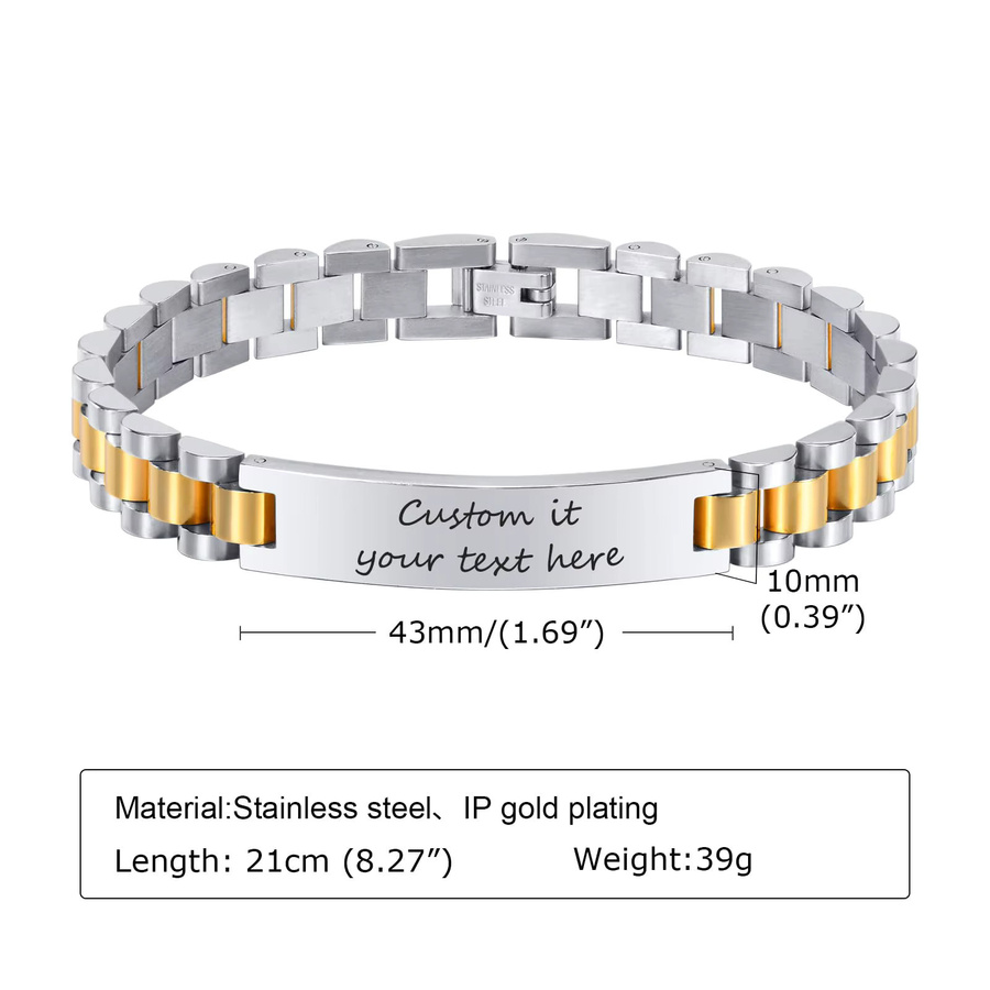 QKX Armband, Edelstahl, Unisex - Bild 3