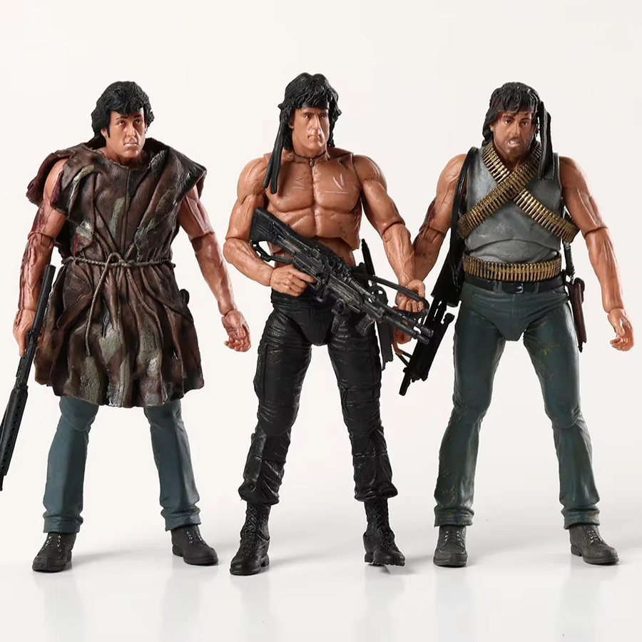 NECA Rambo First Blood Actionfigur, Modellpuppe - Bild 2